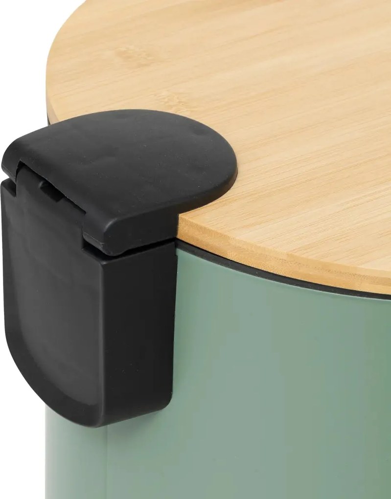 Кош 5five Modern Color, Метал и бамбук, 30 L - Зелен