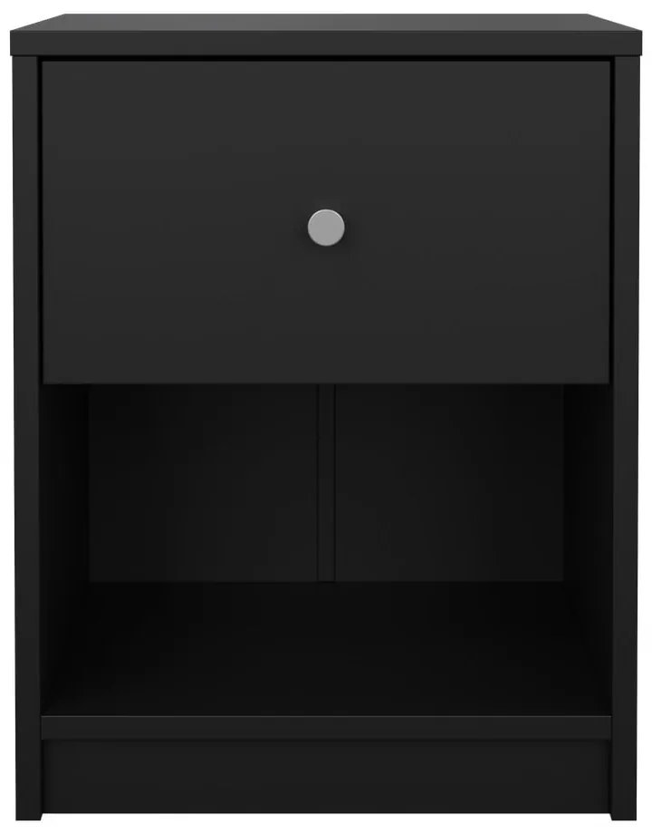 Черно нощно шкафче May – Tvilum