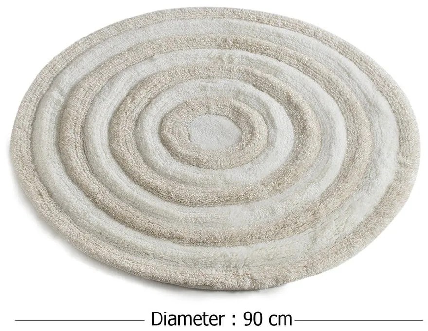 Килимче за баня Кръгло , ⌀ 90 cm - Foutastic