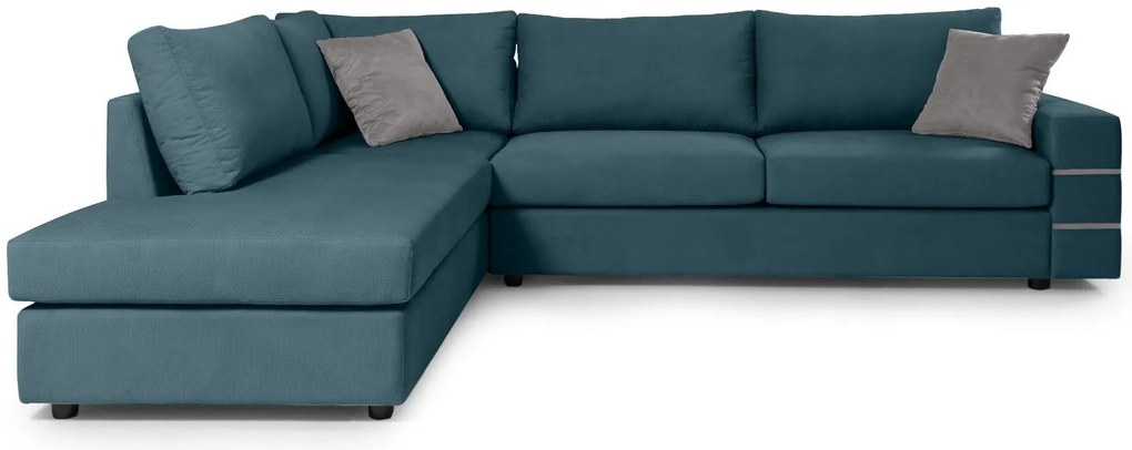 Ъглов диван Holmes-Petrol-Left