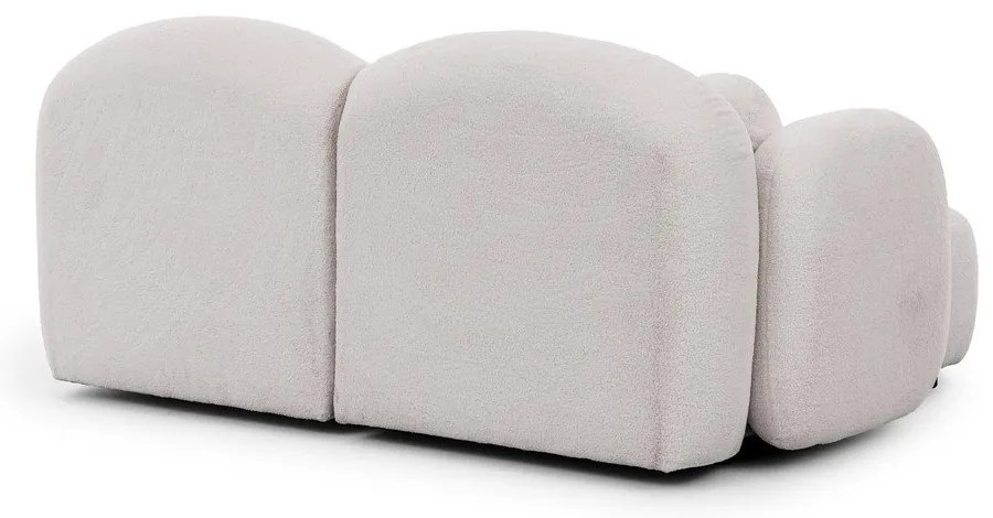 Кремав ъглов диван от букле (ляв ъгъл) Orbit – Ropez