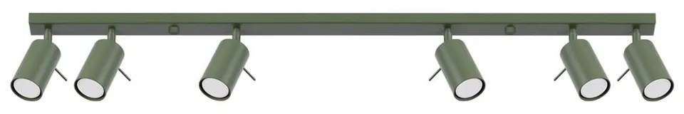 Зелен прожектор 6x117 cm Etna – Sollux