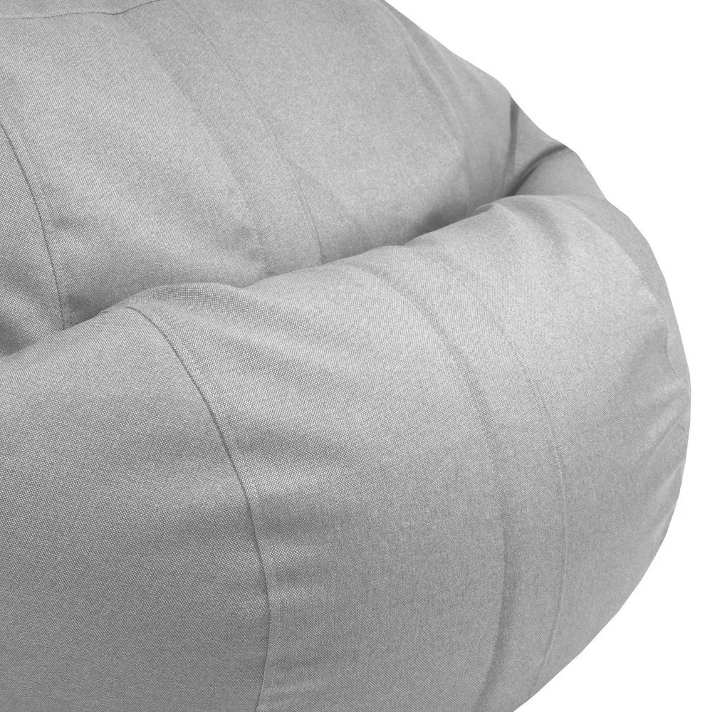 Светлосив пуф Roll 105 – SLOWDOWN