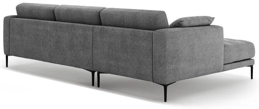 Сив ъглов диван (ляв ъгъл) Bemy – Micadoni