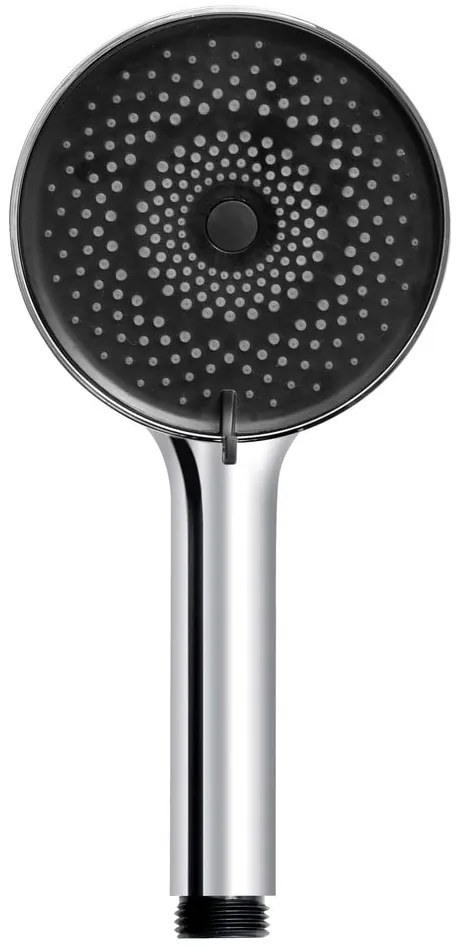 Пластмасова душ глава в сребрист цвят ø 12 cm Softwater – Wenko