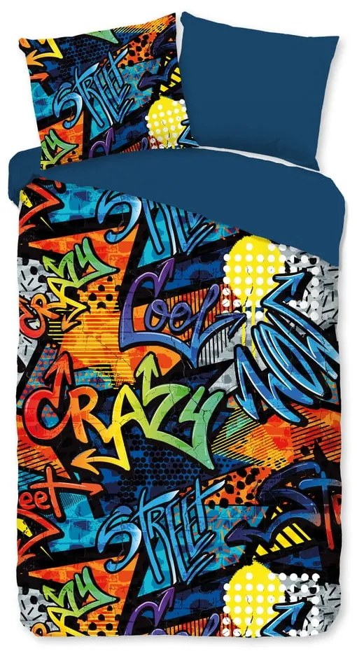 Единично удължено детско спално бельо от микрофибър 140x220 cm Jeff – Good Morning