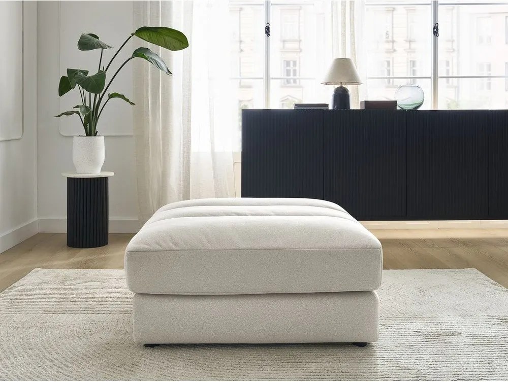 Бежова кадифена табуретка Sierra – Bobochic Paris