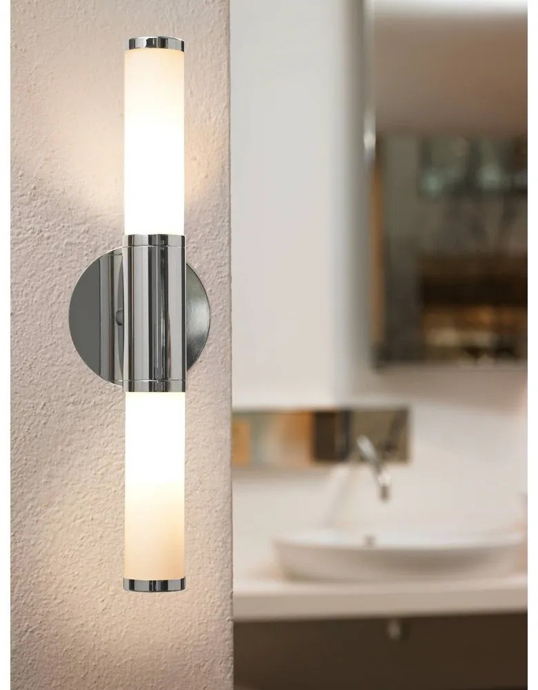 Стенна лампа в сребрист цвят PALMERA – EGLO