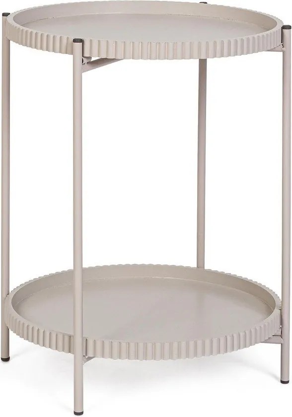 Метална кръгла странична масичка ø 42 cm Herdys – Yes Everyday