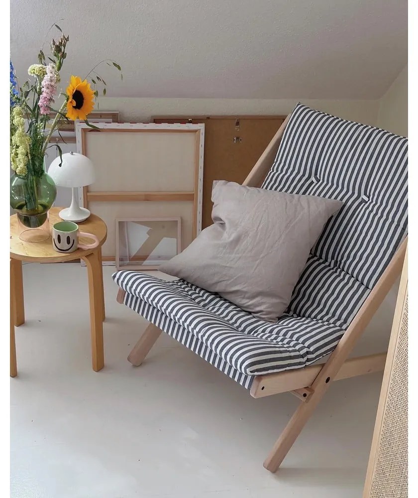 Бял/светлосин фотьойл Boogie - Karup Design