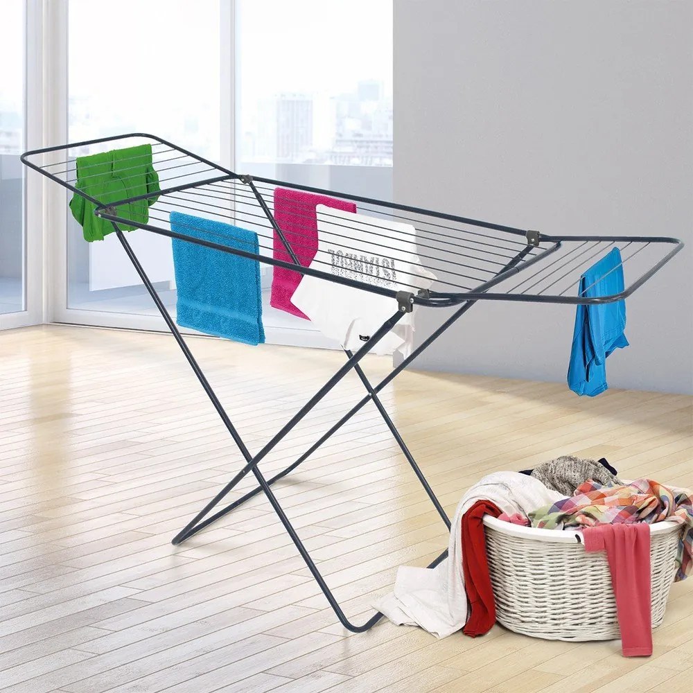 Черна/антрацитна сушилня за дрехи 15 m – Orion