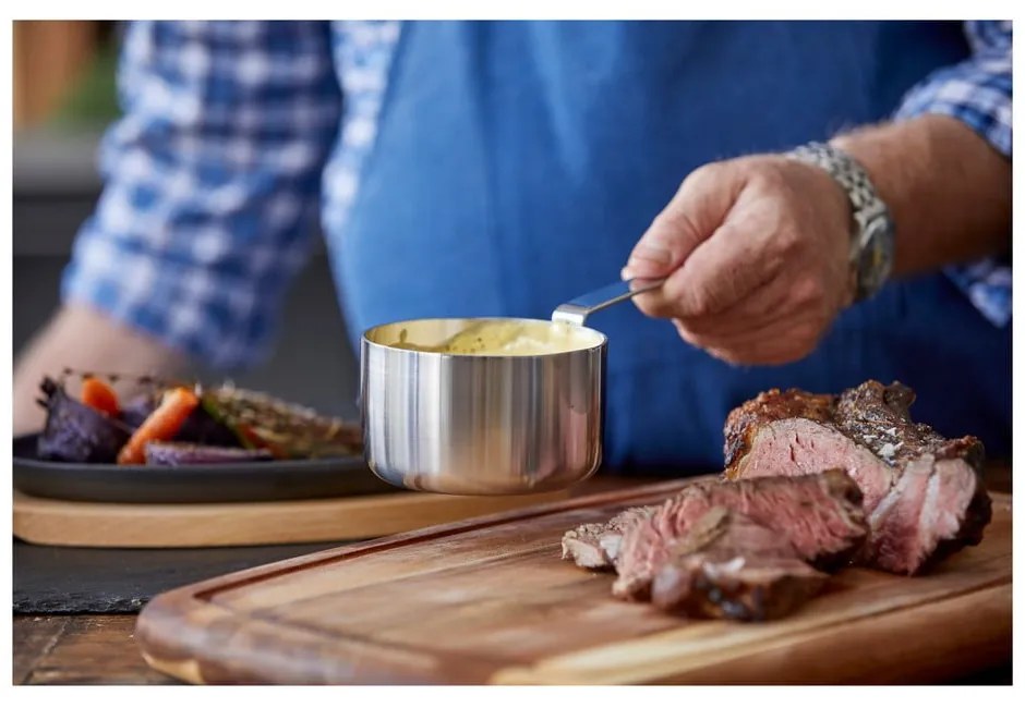 Тиган от неръждаема стомана подходящ за индукционен котлон 450 ml – Holm