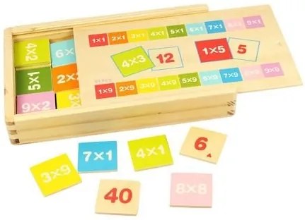 Bigjigs - Дървена игра Умножение и деление