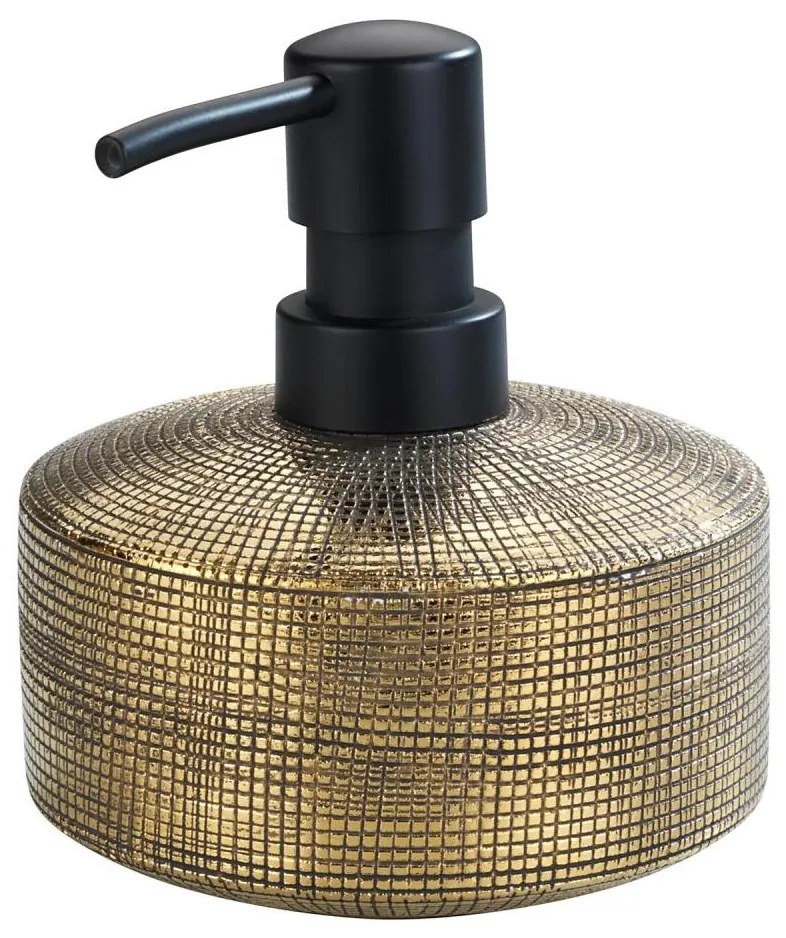 WENKO 24401100 - Дозатор за течен сапун RIVARA 400 ml, златист