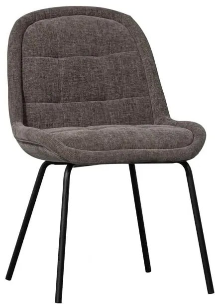 Сиви кадифени трапезни столове в комплект 2 бр. Crate – WOOOD