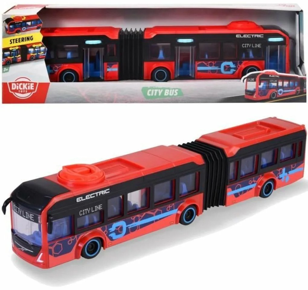 Автобус Dickie Toys City Bus Червен