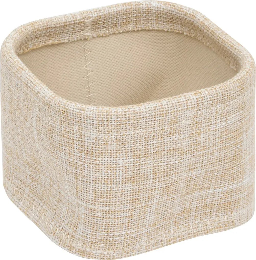 Комплект от 4 коша за съхранение 5five, Полиестер, Бежови