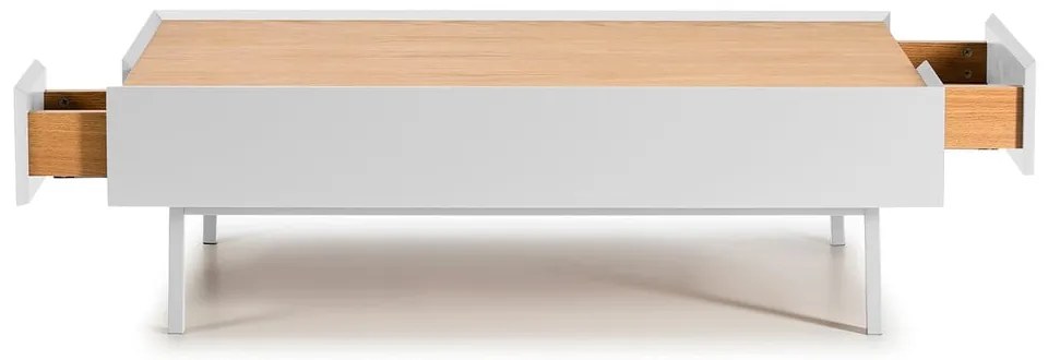 Бяла масичка за кафе Arista - Teulat