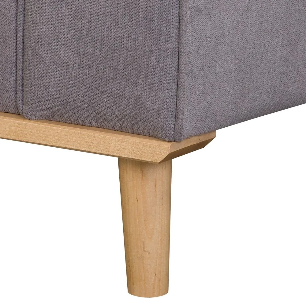 Сив диван 193 cm Beata - Ropez