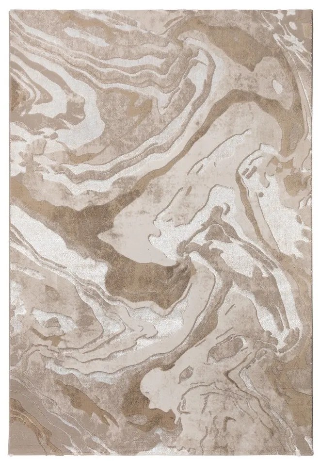 Бежов килим 300x400 cm Marbled – Flair Rugs