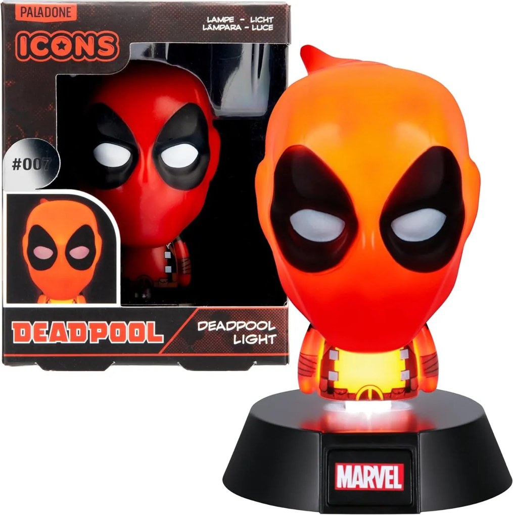 PALADONE Icons Marvel - лампа Deadpool BDP