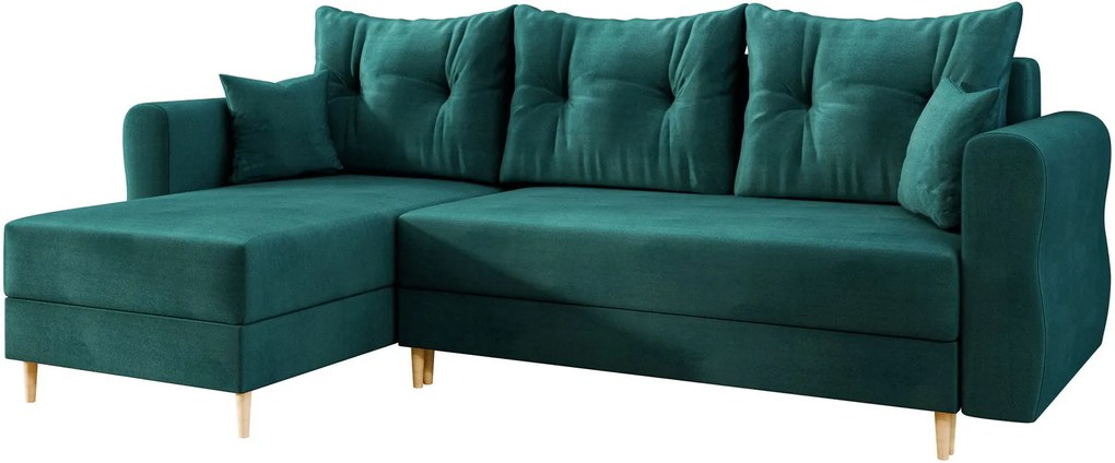 Ъглов диван Zako-Prasino