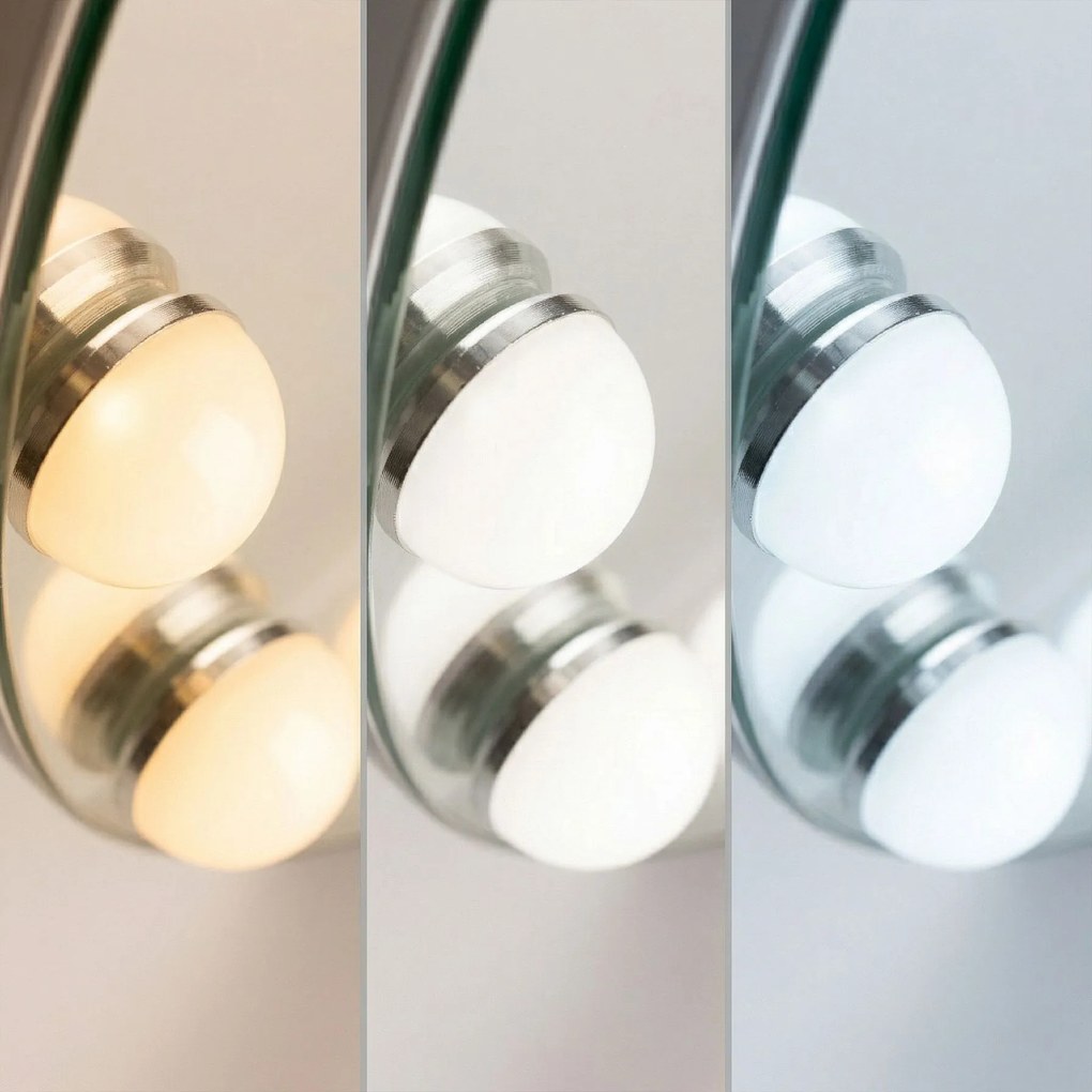 Огледало LED HOLLYWOOD L.Gold 30x40