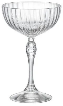 Комплект 6бр стъклени чаши за коктейли " COCKTAIL COUPE" 230мл AMERICA '20s-(1.22137)