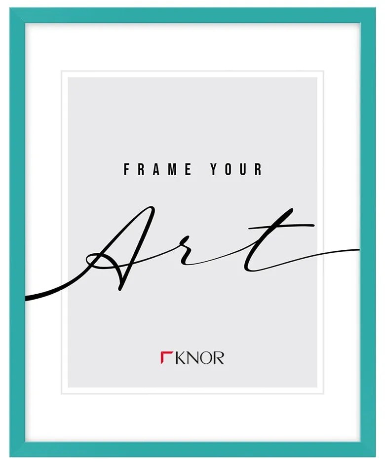 Тюркоазена стояща/висяща рамка 20x26 cm – knor