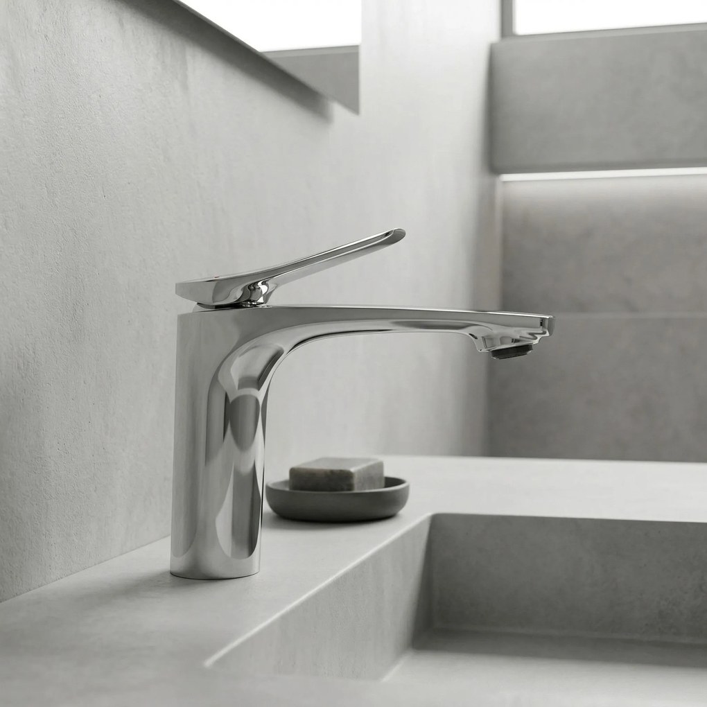 Смесител за мивка PREMIUM REA Vision Chrome Low
