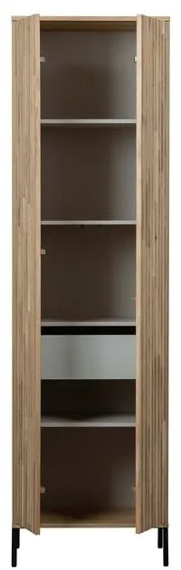 Гардероб от декор от дъб в естествен цвят 60x210x42 cm Gravure – WOOOD