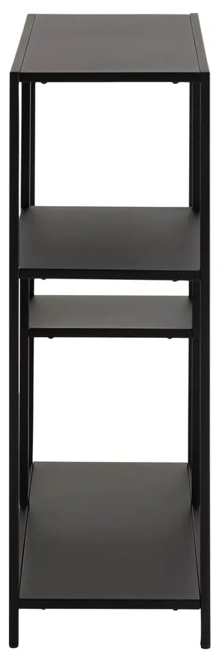 Черна метална библиотека 80x86 cm Newcastle – Actona