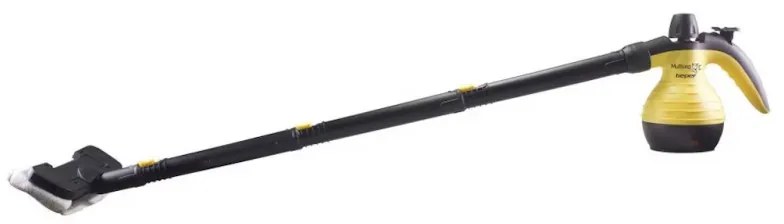 Разопакован: Парочистачка Beper P202VAL001 10в1, 3.2 бара, 1050W, 0.35 l, Аксесоари, Черен/жълт