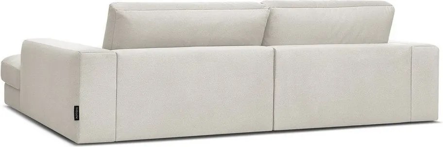 Бежов кадифен ъглов диван (десен ъгъл) Sierra – Bobochic Paris