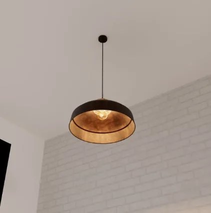 Пендел atmosphera Prao, 57 cm, Сив Метал, Дърво