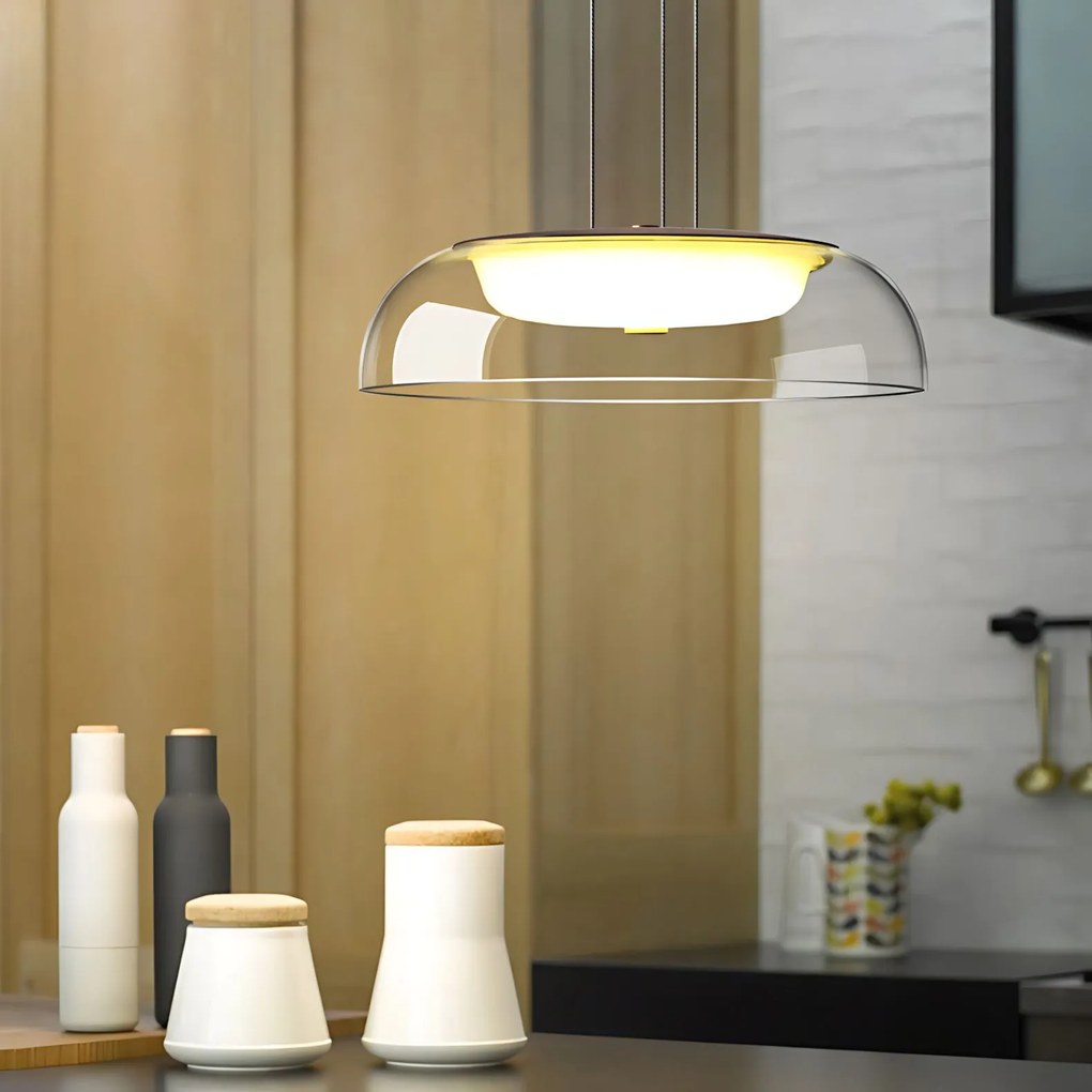 Висяща LED лампа APP1691-1PC Gold
