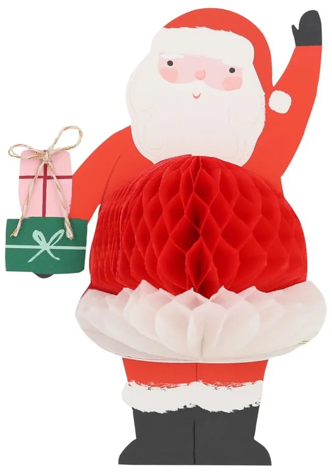 Коледна картичка Santa – Meri Meri