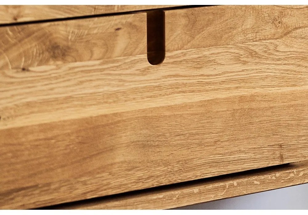 Дъбов гардероб 108x175 cm Pola - The Beds