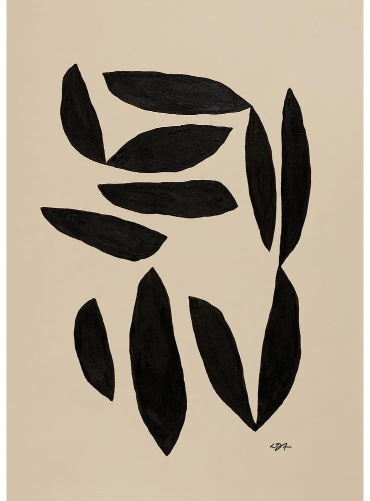 Постер 50x70 cm In The Fall – Leise Dich Abrahamsen – The Poster Club