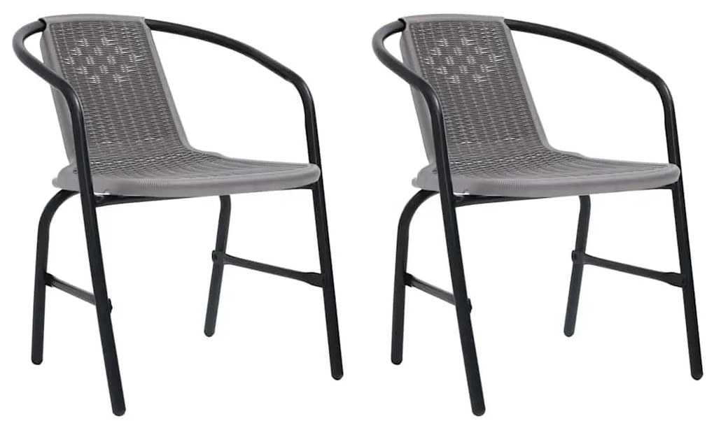 3212494 vidaXL Градински комплект с възглавници, 7 части, бежов полиратан