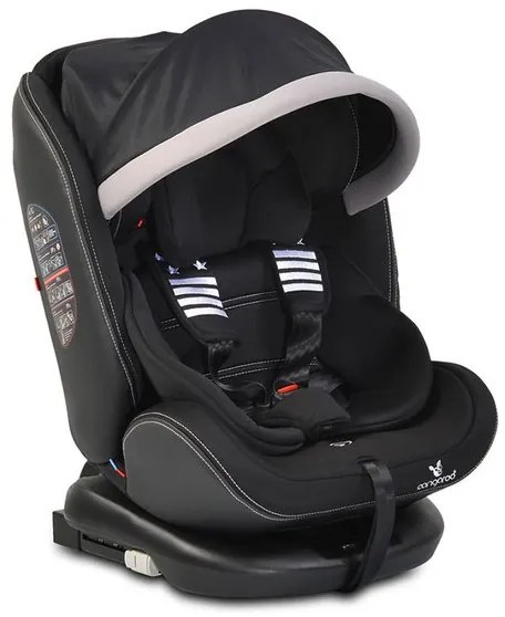 Стол за кола 0-36 кг. с Isofix PILOT CANGAROO - черен