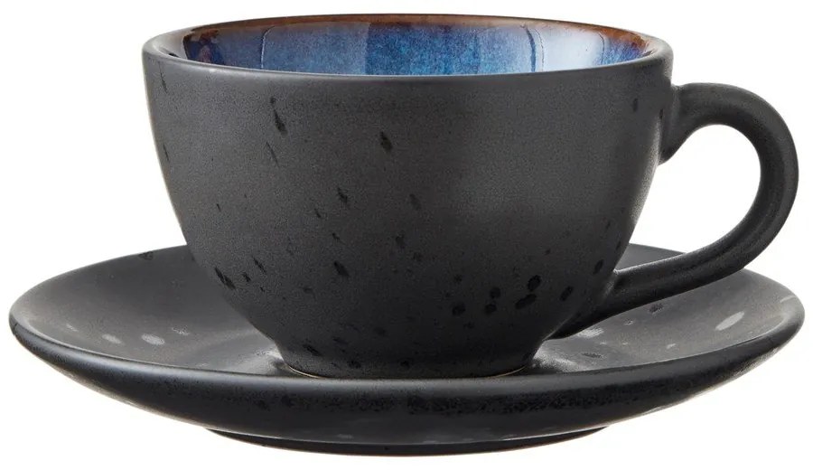 Черни глинени чаши в комплект 4 бр. 240 ml Black/Mix – Bitz