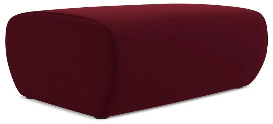 Бордо кадифена табуретка Kapua – Makamii