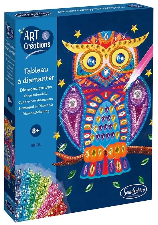 Sentosphere - Канава с цветни камъчета Бухал 32560