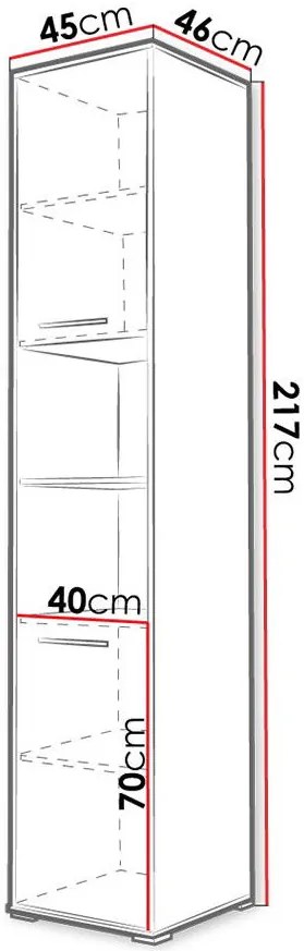 Гардероб Concept Pro II-Gkri