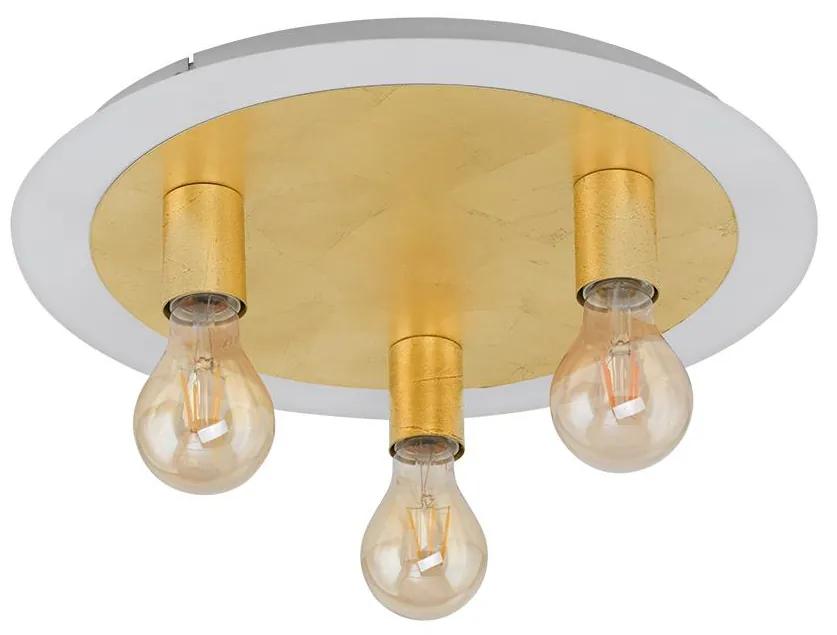 Eglo 97492 - LED Лампа за таван PASSANO 3xE27/4W/230V златна