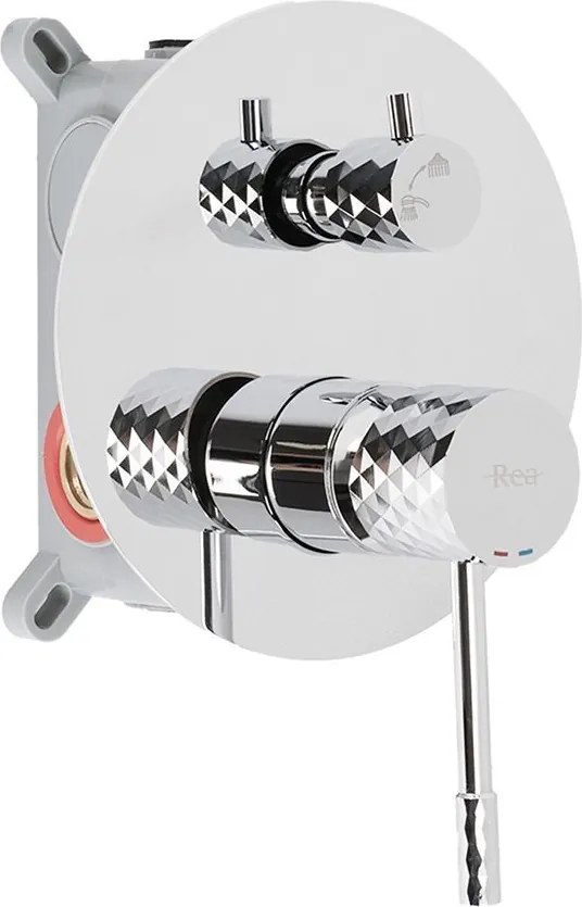 Душ система за вграждане Rea Lungo Diamond Chrome