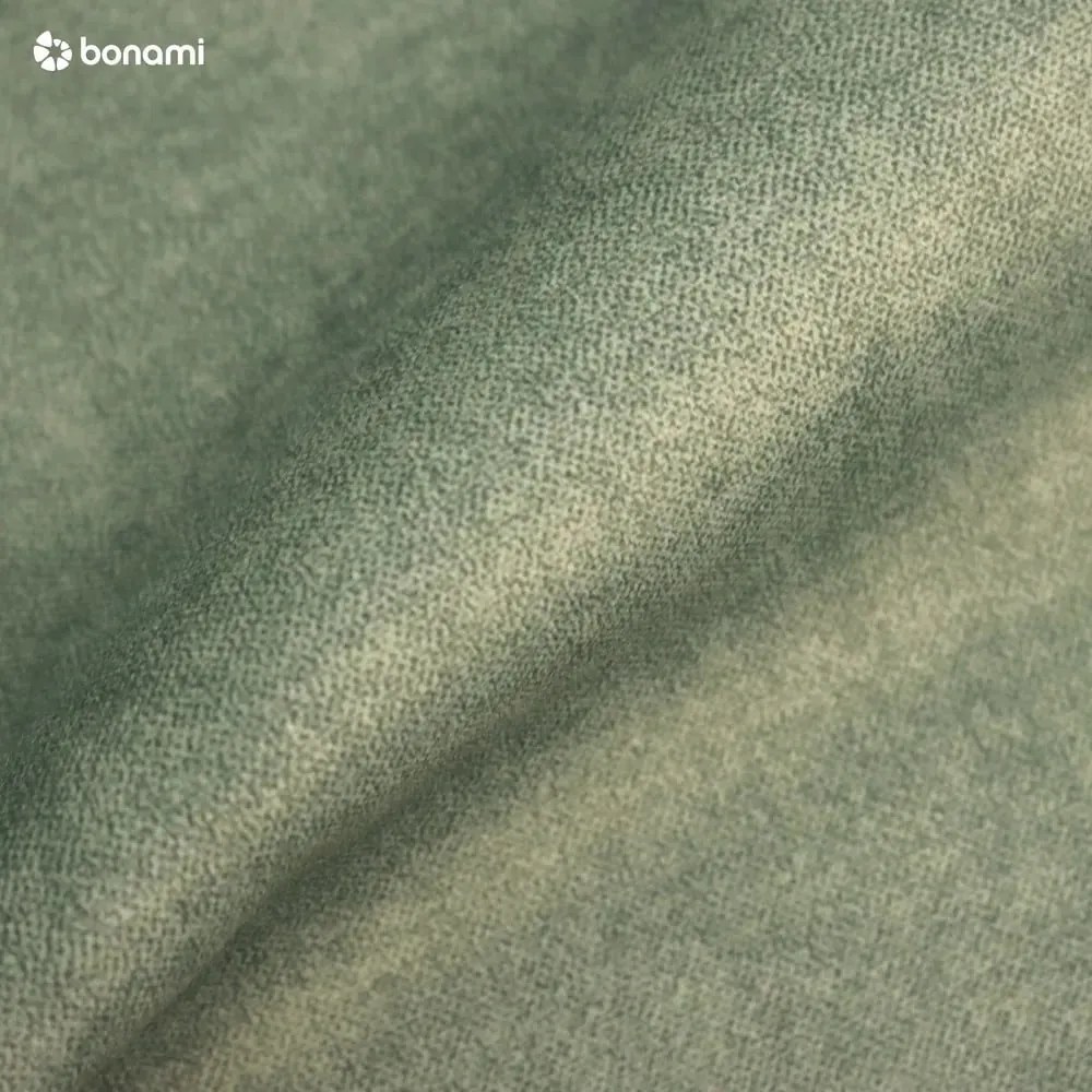 Зелено двойно тапицирано легло с включена подматрачна рамка 180x200 cm Tulsa – Ropez