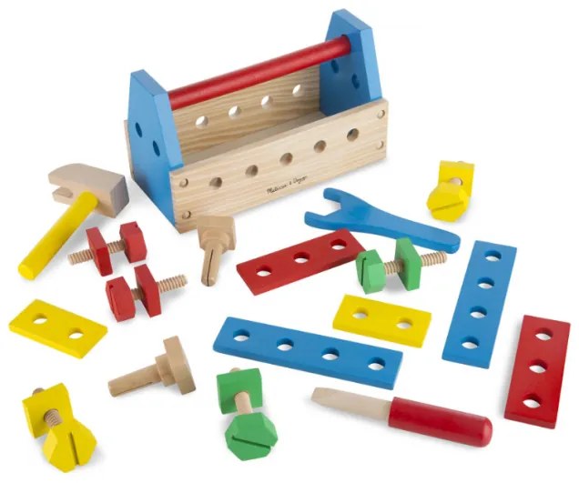 Melissa &amp; Doug - Дървена кутия с инструменти