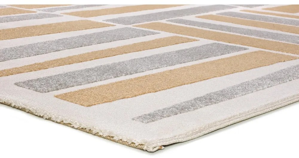 Килим в светлосив и кремав цвят 160x230 cm Flora – Universal